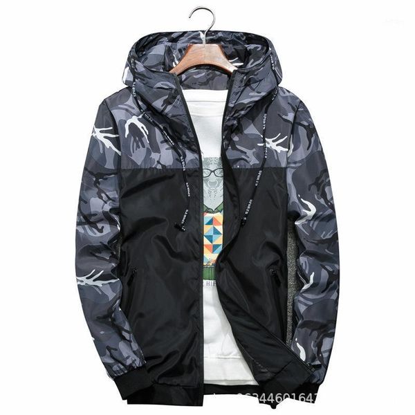 men's jackets korean style foreign trade jacket trend camouflage casual spring and autumn clothes, Black;brown
men's jackets korean style foreign trade jacket trend camouflage casual spring and autumn clothes, Black;brown