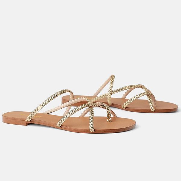 summer flip flops retro roman sandals leisure flats slippers bohemia style gold beach shoes woman slides sandalias mujer, Black
summer flip flops retro roman sandals leisure flats slippers bohemia style gold beach shoes woman slides sandalias mujer, Black