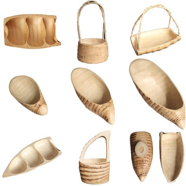 dishes & plates rural wooden creative dried fruit plate multi-grain candy dish grid wood root carving tray kitchen organizer wedding party d
dishes & plates rural wooden creative dried fruit plate multi-grain candy dish grid wood root carving tray kitchen organizer wedding party d