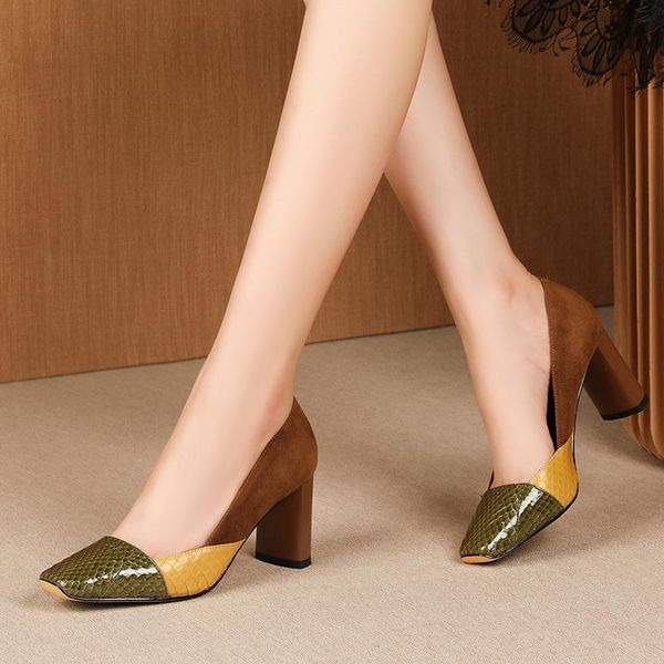 dress shoes dilalula real genuine leather high thick heel colored brand fashion spring autumn office women heels, Black
dress shoes dilalula real genuine leather high thick heel colored brand fashion spring autumn office women heels, Black