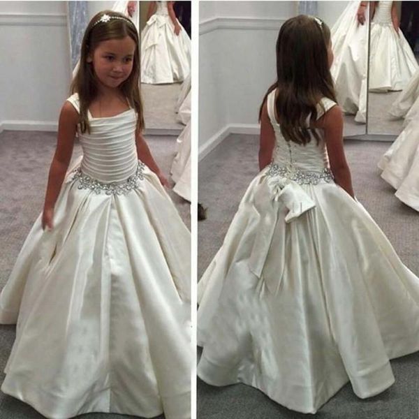custom sleeveless birthday girls pageant kids formal wear christmas bow satin wedding party events flower dresses girl's, Red;yellow
custom sleeveless birthday girls pageant kids formal wear christmas bow satin wedding party events flower dresses girl's, Red;yellow