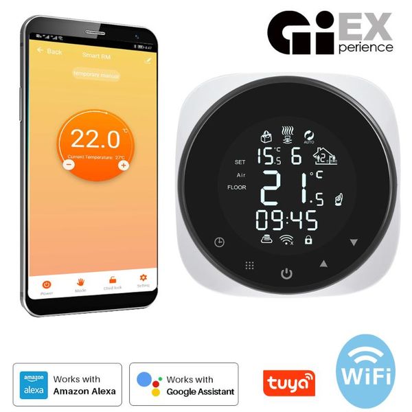 smart home control tuya wifi thermostat temperature controller for water/electric floor heating/water gas boiler works with alexa google
smart home control tuya wifi thermostat temperature controller for water/electric floor heating/water gas boiler works with alexa google
