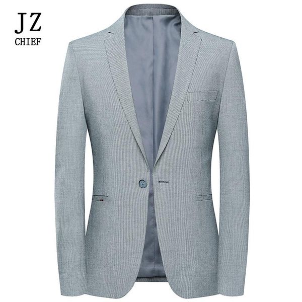 men's suits & blazers jz chief men 2021 spring casual blazer solid color slim fit jacket anti-wrinkle business suit beige, White;black
men's suits & blazers jz chief men 2021 spring casual blazer solid color slim fit jacket anti-wrinkle business suit beige, White;black
