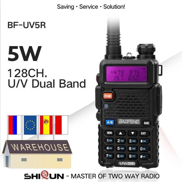 walkie talkie 1pc or 2pcs baofeng uv-5r dual band uv5r portable 5w uhf vhf two way radio pofung uv 5r hf transceiver
walkie talkie 1pc or 2pcs baofeng uv-5r dual band uv5r portable 5w uhf vhf two way radio pofung uv 5r hf transceiver