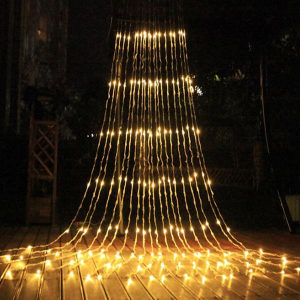 strings outdoor christmas led waterfall meteor shower rain string light 3*3m 320 wedding curtain icicle fairy garland garden
strings outdoor christmas led waterfall meteor shower rain string light 3*3m 320 wedding curtain icicle fairy garland garden
