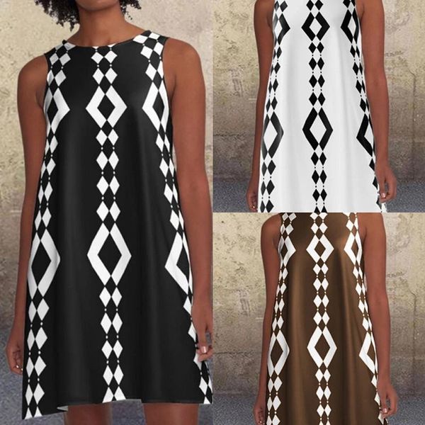 casual dresses a line women's dress sleeveless geometric woman female party evening elegant summer girl bodycon clothing, Black;gray
casual dresses a line women's dress sleeveless geometric woman female party evening elegant summer girl bodycon clothing, Black;gray