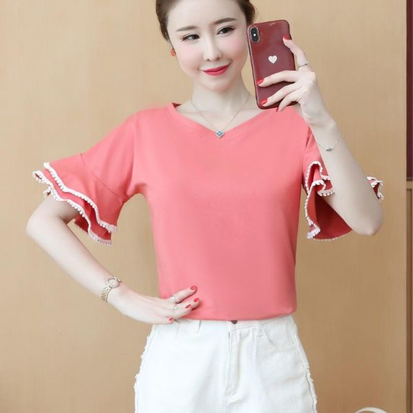 women's blouses & shirts blouse shirt women 2021 korean summer chiffon short sleeve casual office female solid ladies red blusas, White
women's blouses & shirts blouse shirt women 2021 korean summer chiffon short sleeve casual office female solid ladies red blusas, White