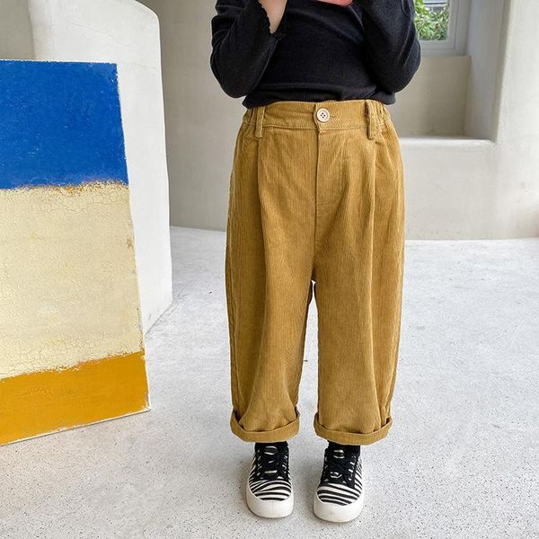 trousers spring autumn 4 colors corduroy children loose all-match pants, Blue
trousers spring autumn 4 colors corduroy children loose all-match pants, Blue