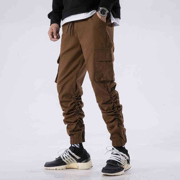 men's pants pant men elastic waist drawstring multi-pocket casual solid color overalls harajuku joggers sweatpants tro 7jb8, Black
men's pants pant men elastic waist drawstring multi-pocket casual solid color overalls harajuku joggers sweatpants tro 7jb8, Black
