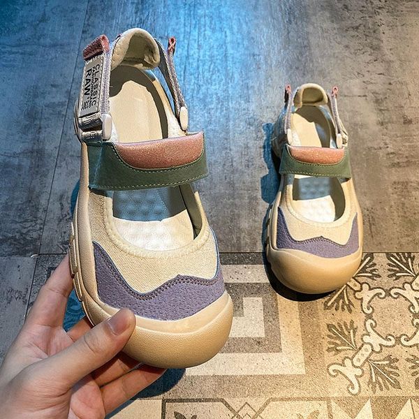 sandals classic mixed color cover toe student women summer mary jane shoes creepers thicken soled hook&loop sandalias mujer 2021, Black
sandals classic mixed color cover toe student women summer mary jane shoes creepers thicken soled hook&loop sandalias mujer 2021, Black