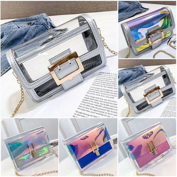 duffel bags women crossbody messenger shoulder bag pu plastic transparent outer small beach hasp buckle tote chain handbag purse laser
duffel bags women crossbody messenger shoulder bag pu plastic transparent outer small beach hasp buckle tote chain handbag purse laser
