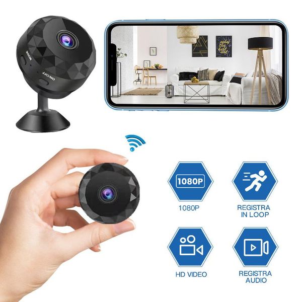 cameras mini camera 1080p hd remote monitor wireless wifi home security 150 degree wide angle recorder camcorder build in battery cam
cameras mini camera 1080p hd remote monitor wireless wifi home security 150 degree wide angle recorder camcorder build in battery cam