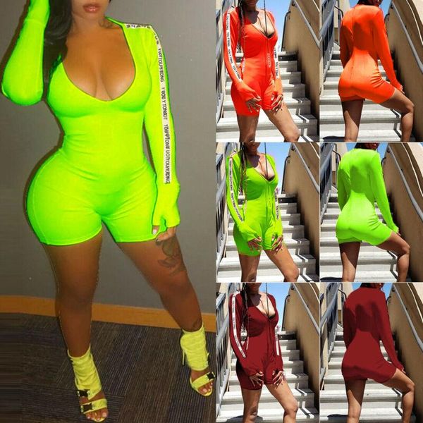 women's jumpsuits & rompers women long sleeve bandage jumpsuit romper leotard shirt bodycon bodysuit, Black;white
women's jumpsuits & rompers women long sleeve bandage jumpsuit romper leotard shirt bodycon bodysuit, Black;white
