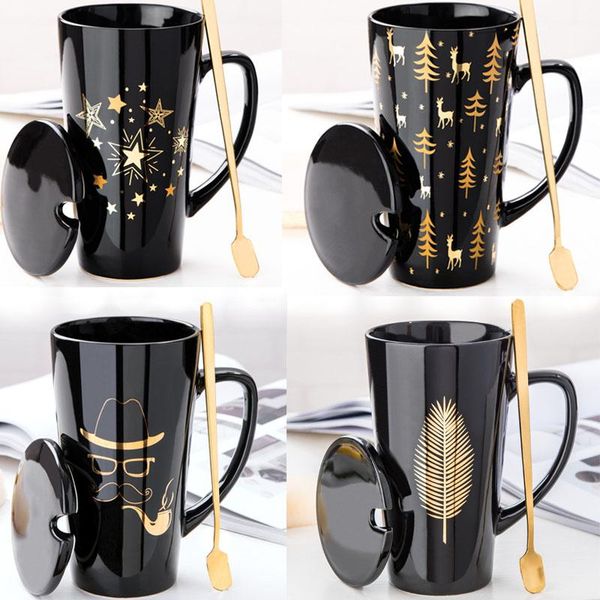 500ml large coffee mug cup elegant porcelain with lid spoon couple mugs creative gifts for friends and family
500ml large coffee mug cup elegant porcelain with lid spoon couple mugs creative gifts for friends and family