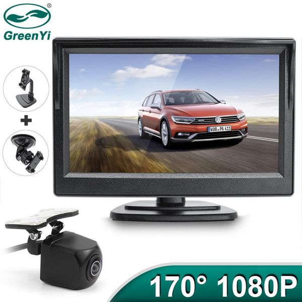 car video greenyi 5 inch ahd monitor 1920*1080p 170° fish eyes starlight night vision vehicle reverse camera universal
car video greenyi 5 inch ahd monitor 1920*1080p 170° fish eyes starlight night vision vehicle reverse camera universal