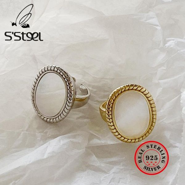 cluster rings s'steel korean shell 925 sterling silver for women minimalist gold open ins ring personalized bague femme fine jewellery, Golden;silver
cluster rings s'steel korean shell 925 sterling silver for women minimalist gold open ins ring personalized bague femme fine jewellery, Golden;silver