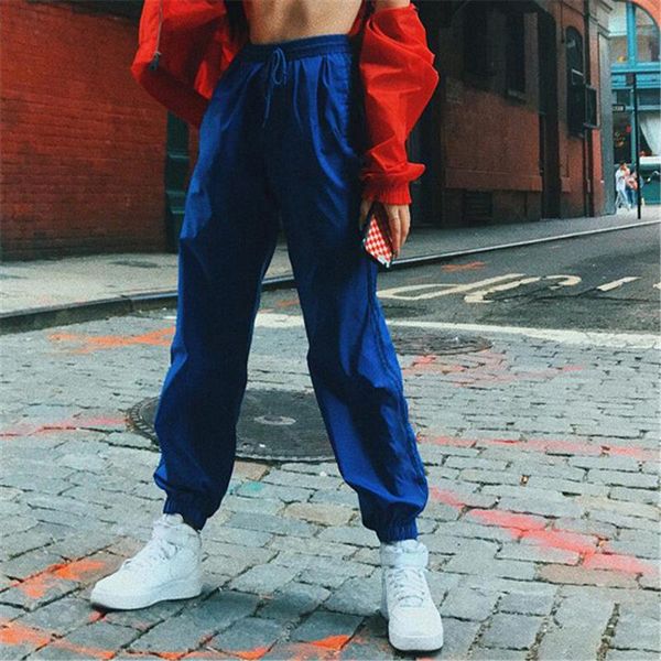 women's pants & capris 2021 spring summer straight fashion women streetwear loose trousers casual ribbon side sweatpants wp53, Black;white
women's pants & capris 2021 spring summer straight fashion women streetwear loose trousers casual ribbon side sweatpants wp53, Black;white