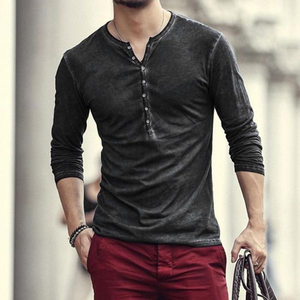 men's t-shirts cool men long sleeve breathable moisture-wicking t-shirt fashion male solid color casual v neck thin buttons clothin, White;black
men's t-shirts cool men long sleeve breathable moisture-wicking t-shirt fashion male solid color casual v neck thin buttons clothin, White;black