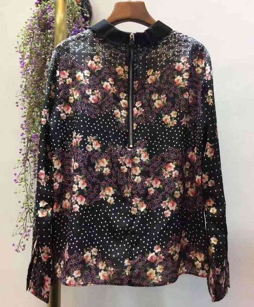 skirts blouses spring summer women peter pan collar vintage flower polka dot print long sleeve shirt female xl, Black
skirts blouses spring summer women peter pan collar vintage flower polka dot print long sleeve shirt female xl, Black
