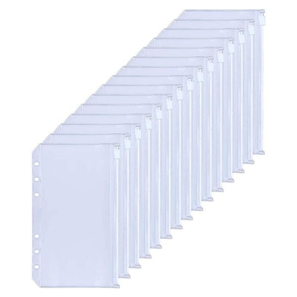 gift wrap a6 6-holes binder pockets clear pvc envelopes zipper pouches for notebook binder, waterproof
gift wrap a6 6-holes binder pockets clear pvc envelopes zipper pouches for notebook binder, waterproof