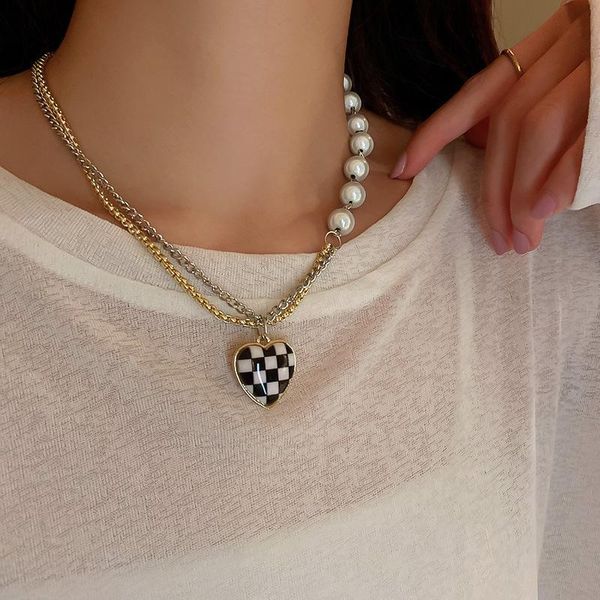pendant necklaces lovoacc stylish double layers gold silver color chain imitation pearl necklace for women girls enamel heart
pendant necklaces lovoacc stylish double layers gold silver color chain imitation pearl necklace for women girls enamel heart