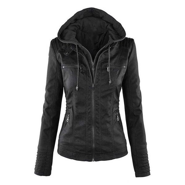 women autumn spring faux leather jackets women coats black pu motorcycle jacket autumn y2k jacket 211011
women autumn spring faux leather jackets women coats black pu motorcycle jacket autumn y2k jacket 211011