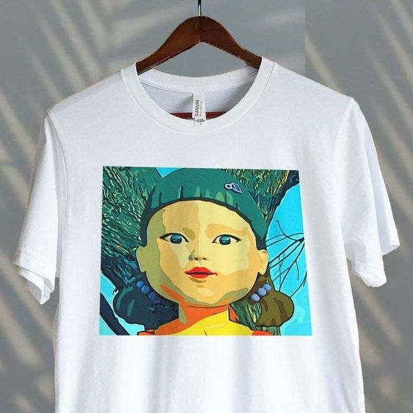 men's t-shirts round six korean drama squid game peripheral print short sleeve turtleneck neck t-shirt supports customized drawings, White;black
men's t-shirts round six korean drama squid game peripheral print short sleeve turtleneck neck t-shirt supports customized drawings, White;black