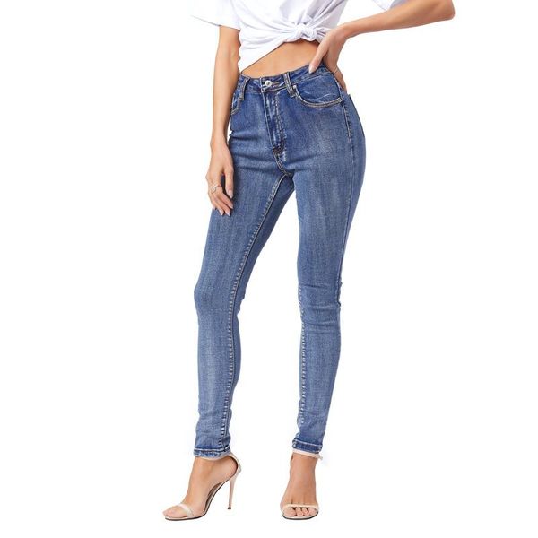 spring women high waist jeans pants stretch denim streetwear full length slim pant female fashion casual pencil trousers women's, Blue
spring women high waist jeans pants stretch denim streetwear full length slim pant female fashion casual pencil trousers women's, Blue
