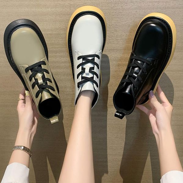 boots brand women's shoes lady round toe boots-women flat heel fashion autumn rubber ankle 2021 high rock lolita pu solid, Black
boots brand women's shoes lady round toe boots-women flat heel fashion autumn rubber ankle 2021 high rock lolita pu solid, Black