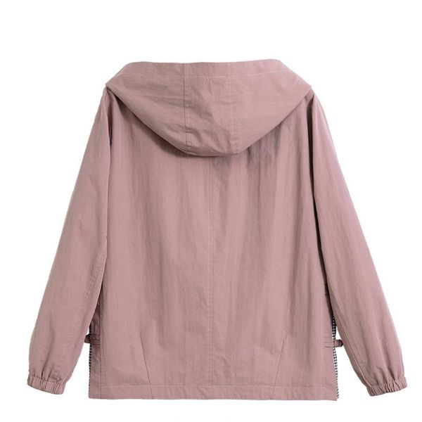 women's trench coats spring autumn temperament windbreaker korean fashion loose style splicing casual solid color mid-length hooded jac, Tan;black
women's trench coats spring autumn temperament windbreaker korean fashion loose style splicing casual solid color mid-length hooded jac, Tan;black