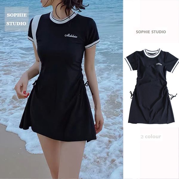swimsuit women' split conservative student skirt style slim korean ins sports super fairy spring swimsuit 2021, Red;black
swimsuit women' split conservative student skirt style slim korean ins sports super fairy spring swimsuit 2021, Red;black