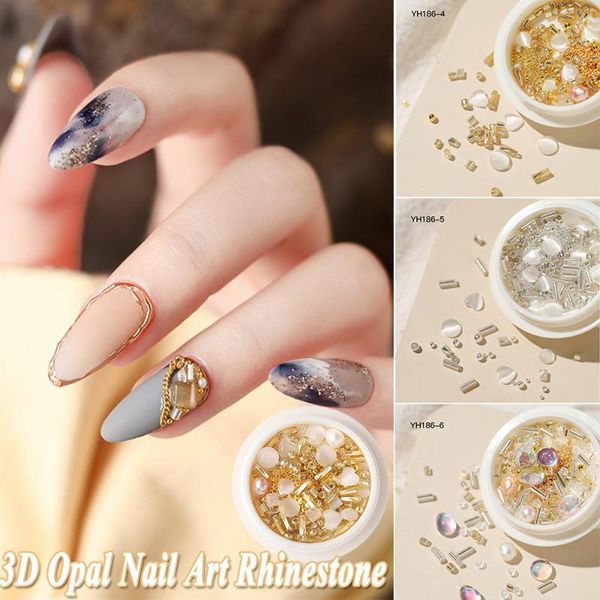 nail art decorations 1 box mixed size giltter opal rhinestones 3d colourful love heart metal chain design light luxury decoration set, Silver;gold
nail art decorations 1 box mixed size giltter opal rhinestones 3d colourful love heart metal chain design light luxury decoration set, Silver;gold