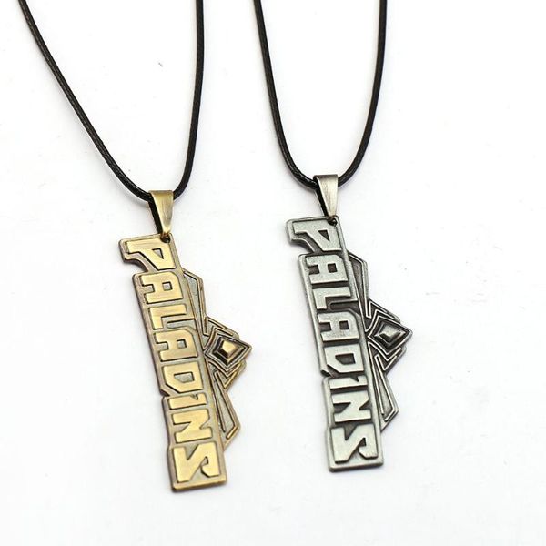 paladins necklace game leather chain rope pendant men gift fans jewelry accessories necklaces, Silver
paladins necklace game leather chain rope pendant men gift fans jewelry accessories necklaces, Silver