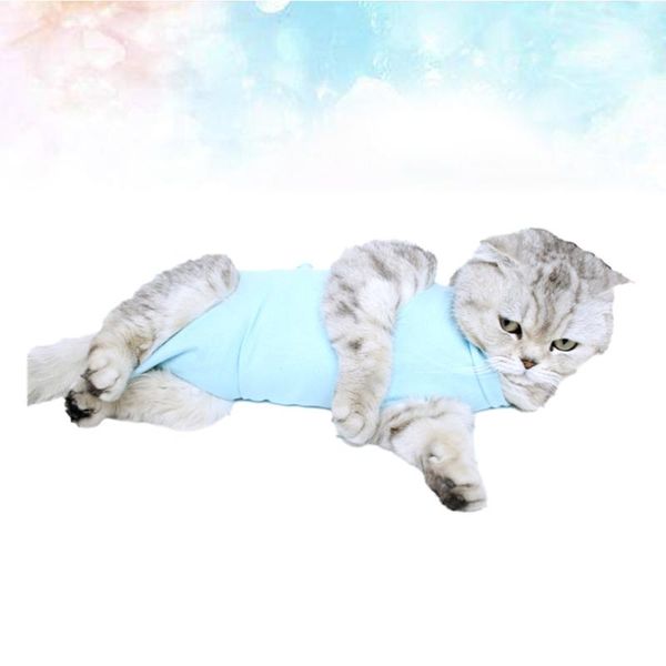 creative cat neutering clothes anti-lick costume cotton recovery (blue, size) costumes
creative cat neutering clothes anti-lick costume cotton recovery (blue, size) costumes