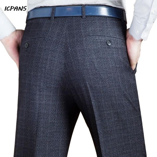 men's pants high waist formal menstrousers straight loose flat suit man autumn winter dress male big size 29- 40 42 44, Black
men's pants high waist formal menstrousers straight loose flat suit man autumn winter dress male big size 29- 40 42 44, Black