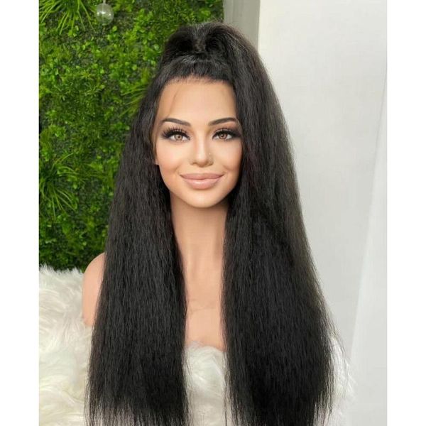 synthetic wigs yaki lace front wig black kinky straight for women glueless long heat resistant daily baby hair preplucked
synthetic wigs yaki lace front wig black kinky straight for women glueless long heat resistant daily baby hair preplucked