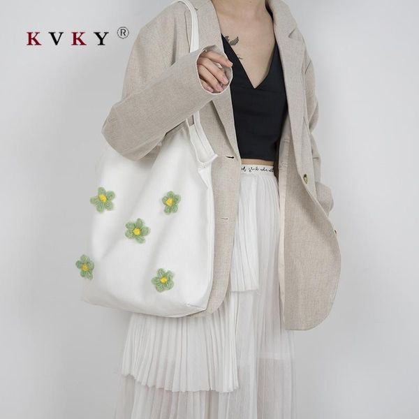 shopping bags woman's three-dimensional daisy students canvas tote leisure large capacity single shoulder bag bolsa reutilizable shoppe
shopping bags woman's three-dimensional daisy students canvas tote leisure large capacity single shoulder bag bolsa reutilizable shoppe
