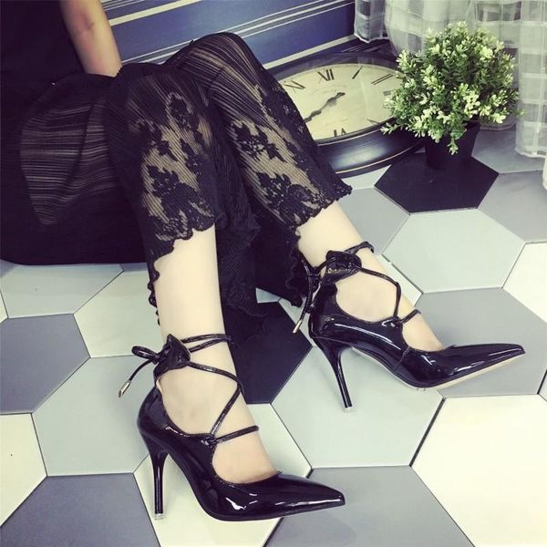 dress shoes woman pumps cross-tied ankle strap wedding party platform fashion high heels suede ladies concise high-heeled y21-42, Black
dress shoes woman pumps cross-tied ankle strap wedding party platform fashion high heels suede ladies concise high-heeled y21-42, Black