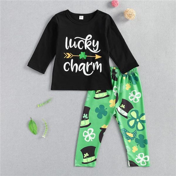 clothing sets toddler girl clothes st. patrick's day outfit little girls boys letter leaf printing trousers kitted wear infant, White
clothing sets toddler girl clothes st. patrick's day outfit little girls boys letter leaf printing trousers kitted wear infant, White
