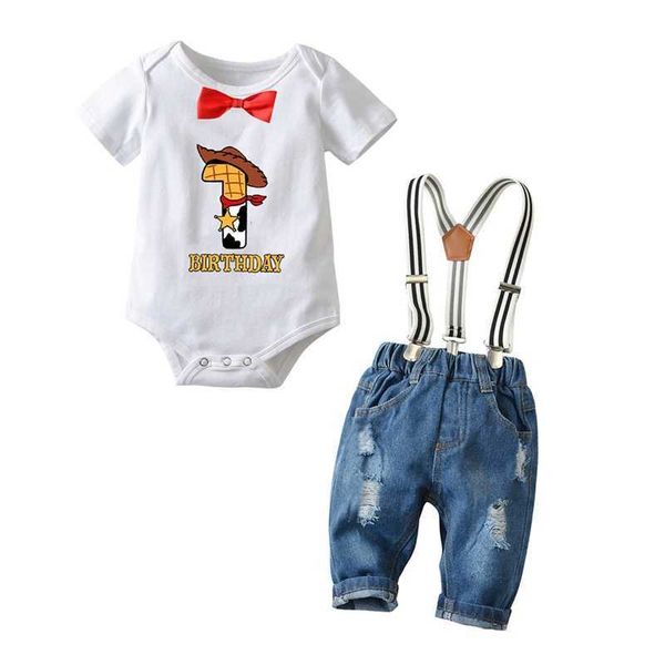 summer toddler boys clothing set cowboy fashion romper cartoon 0-24 months kids boys clothing jean pants+rompers boy clothing g1023, White
summer toddler boys clothing set cowboy fashion romper cartoon 0-24 months kids boys clothing jean pants+rompers boy clothing g1023, White