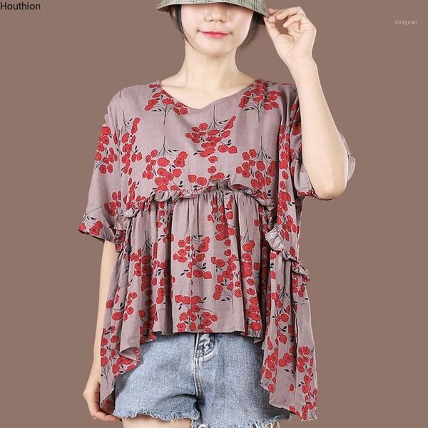 women's t-shirt t-shirts loose plus size tshirts print fashion casual summer lady short sleeve t shirt oversized outhion, White
women's t-shirt t-shirts loose plus size tshirts print fashion casual summer lady short sleeve t shirt oversized outhion, White