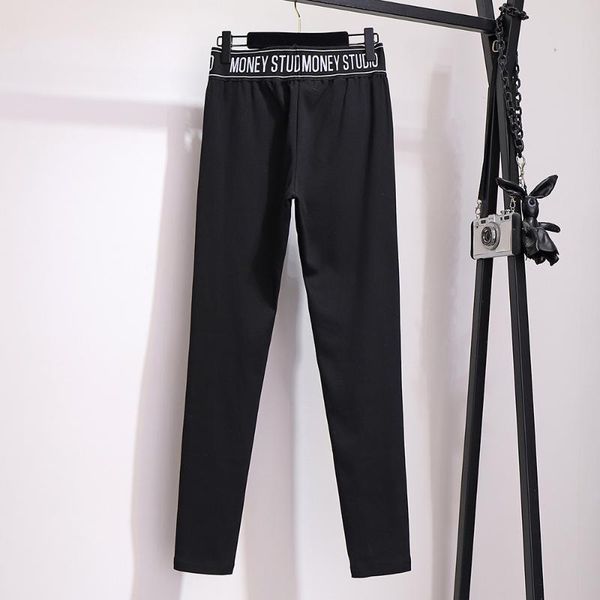 women's leggings size 10xl 150kg winter women keep warm high waist legging pants ankle-length velvet female, Black
women's leggings size 10xl 150kg winter women keep warm high waist legging pants ankle-length velvet female, Black
