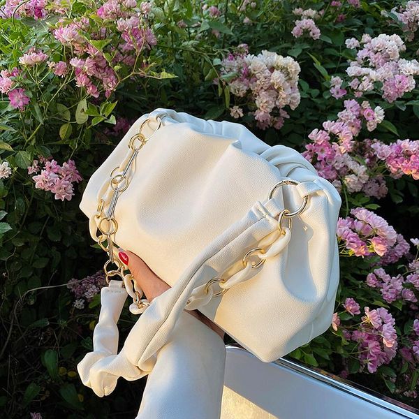 evening bags pleated underarm bag 2021 summer pu leather women's designer handbag capacity shoulder messenger bolsa
evening bags pleated underarm bag 2021 summer pu leather women's designer handbag capacity shoulder messenger bolsa
