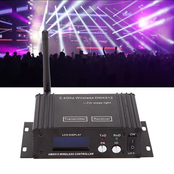 effects dj 2.4g wireless dmx 512 controller transmitter receiver lcd display power adjustable lighting
effects dj 2.4g wireless dmx 512 controller transmitter receiver lcd display power adjustable lighting