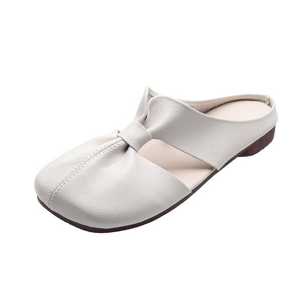 slippers 2021 baotou women's fashion simple pure color wild outdoor retro flat bottom small fresh shoes, Black
slippers 2021 baotou women's fashion simple pure color wild outdoor retro flat bottom small fresh shoes, Black