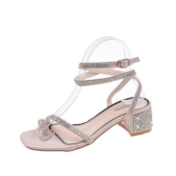 sandals summer women slippers buckle strap female clear heels med girls rhinestone low-heeled fashion beige medium bl, Black
sandals summer women slippers buckle strap female clear heels med girls rhinestone low-heeled fashion beige medium bl, Black