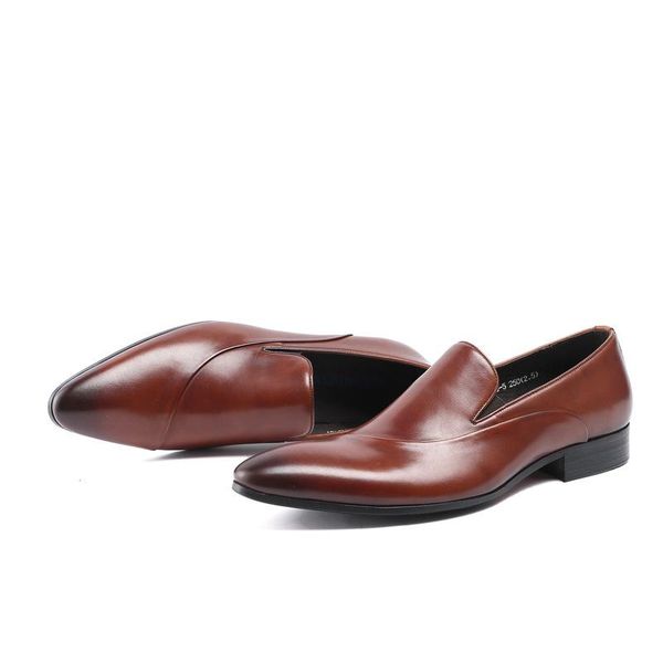 dress shoes men oxfords business formal wear leather men's zapatos de hombre cowhide comfortable breathable, Black
dress shoes men oxfords business formal wear leather men's zapatos de hombre cowhide comfortable breathable, Black