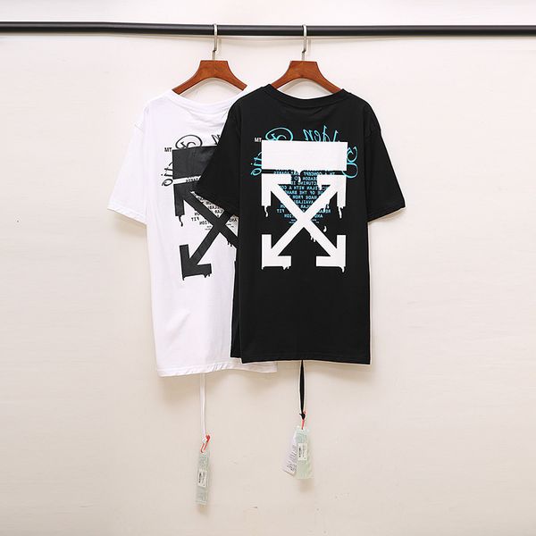new fashion brand ow 2021 off sketch drop ink arrow print casual versatile short sleeve t-shirt, White;black
new fashion brand ow 2021 off sketch drop ink arrow print casual versatile short sleeve t-shirt, White;black