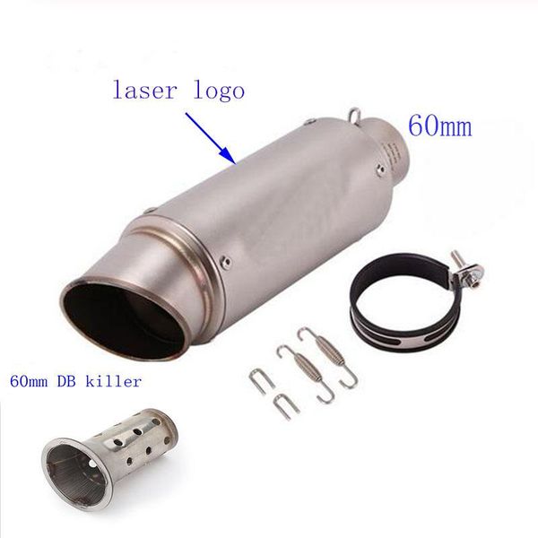 motorcycle exhaust system 51mm 60mm universal proyect muffler escape moto dirt bike scooter db killer suitable for most
motorcycle exhaust system 51mm 60mm universal proyect muffler escape moto dirt bike scooter db killer suitable for most