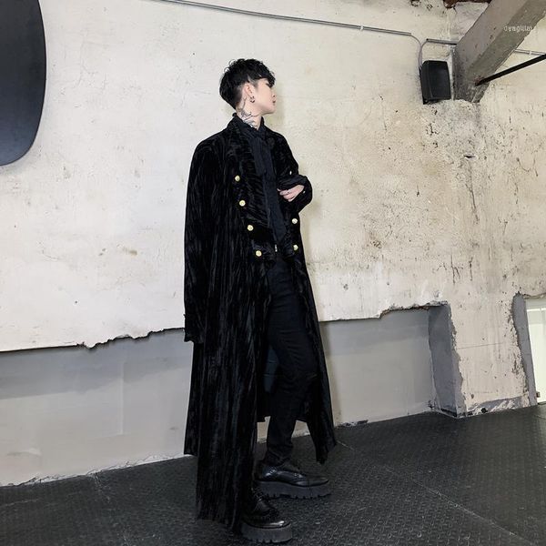 male vintage gothic cardigan windbreaker outerwear coat men double breasted corduroy irregular long trench jacket overcoat1, Tan;black
male vintage gothic cardigan windbreaker outerwear coat men double breasted corduroy irregular long trench jacket overcoat1, Tan;black